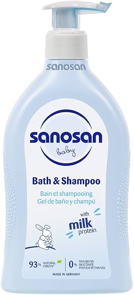 سانوسان شامبو وباث 500مل - Sanosan Baby Shampoo & Bath (500ml)