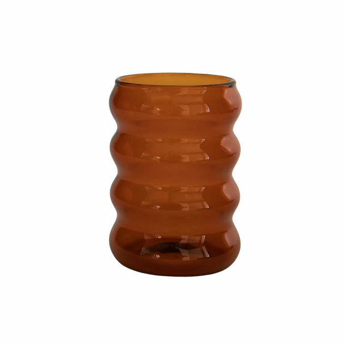 6oz Ripple Cup Set of 4, Amber