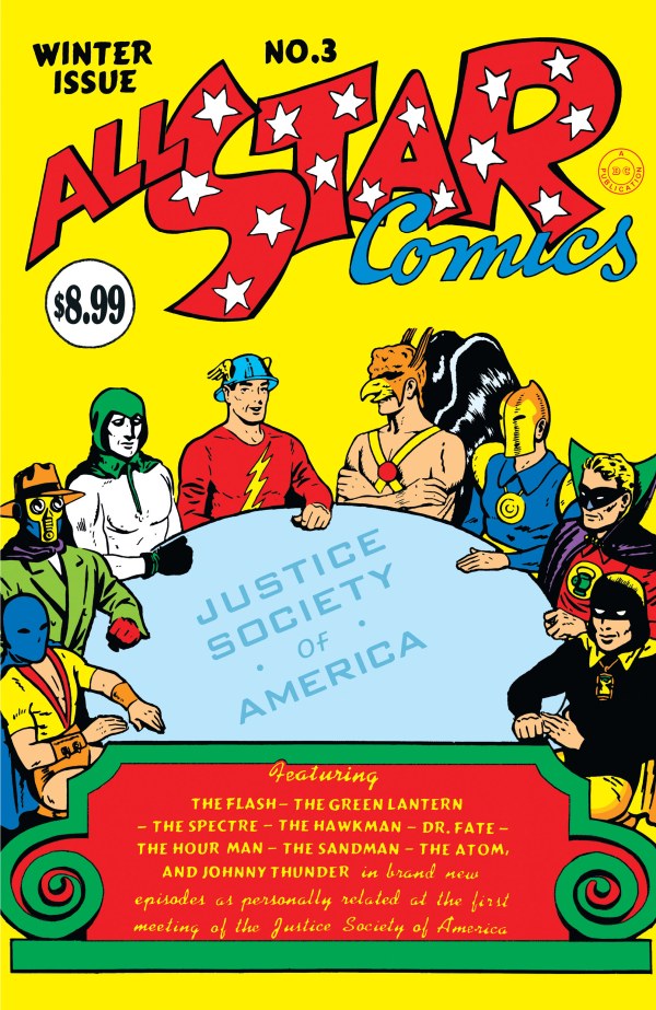 All-Star Comics #3 Facsimile Edition 2023 Foil Variant