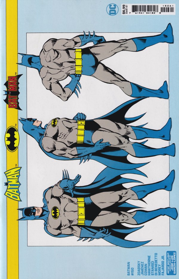 Batman #150 Cover D José Luis García-López Artist Spotlight Variant