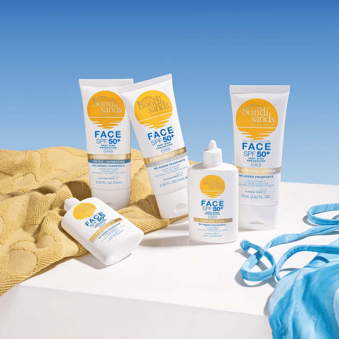 Bondi Sands Skin Care Bondi Sands Everyday Face Fluid Tinted SPF50+ (50ml)