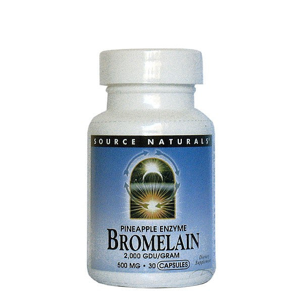 Source Naturals Bromelain 500mg - Pineapple Enzyme_1
