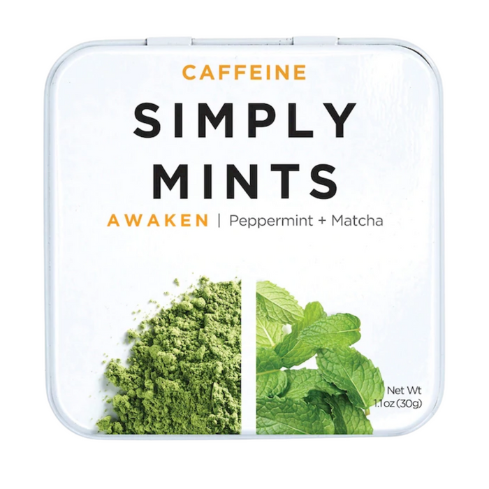 Caffeine Mints - Awaken, Peppermint + Matcha | Wicked Good Gift Box