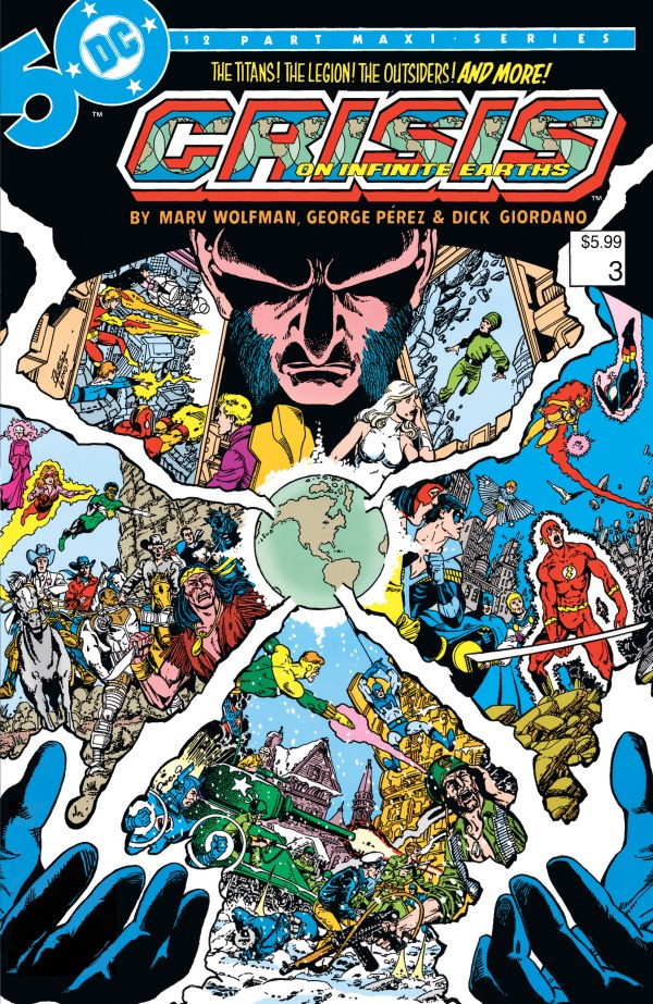 Crisis on Infinite Earths #3 Facsimile Edition 2024 Foil Variant