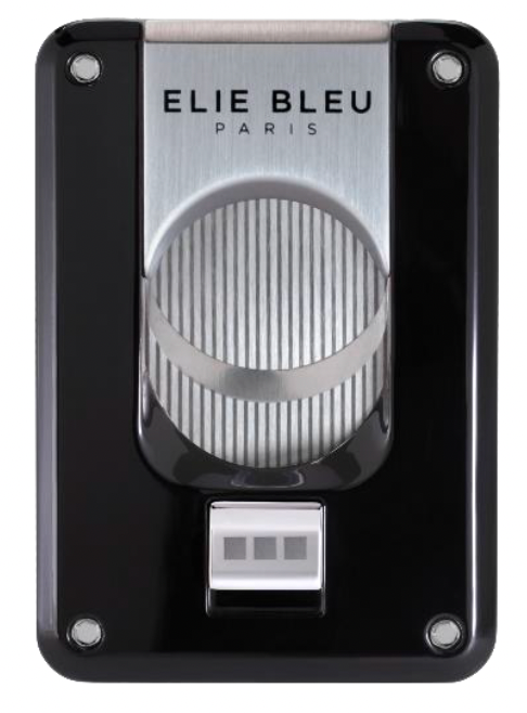 ELIE BLEU Cigar Cutter Black Lacquer