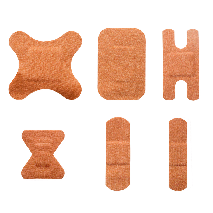 Fabric Assorted Adhesive Bandages (36/Bx)