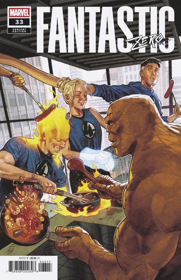 Fantastic Four #33 1:25 Francesco Mobili Variant