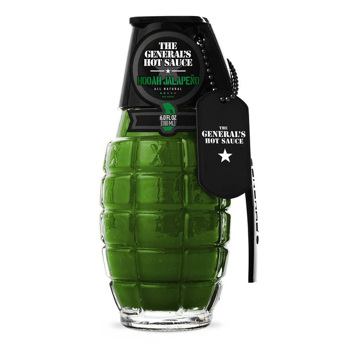 HOOAH Jalapeno - The General's Hot Sauce - NashvilleSpiceCompany