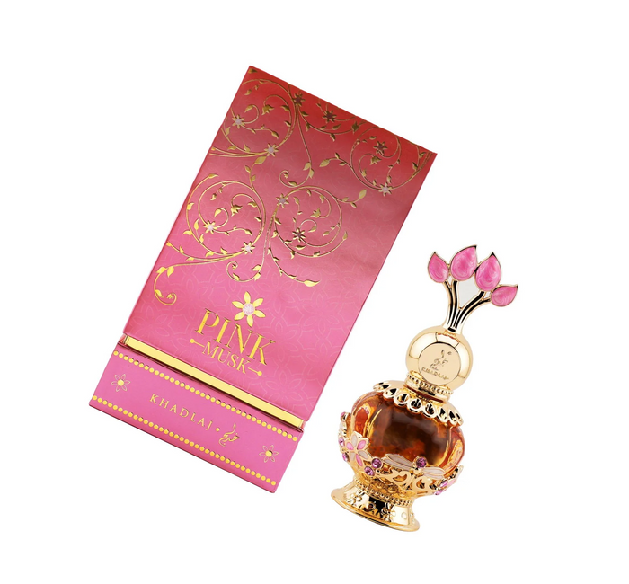 Khadlaj Pink Musk Concentrated Attar - 20ml