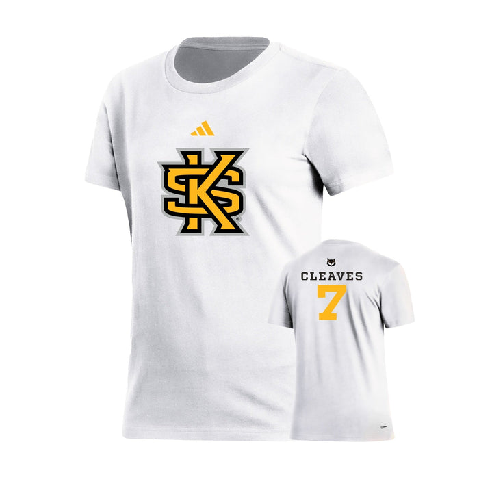 Lamarah Cleaves : Women's Fresh Short Sleeve Tee - White