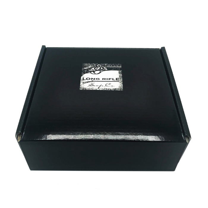 Long Rifle Hunting Lodge Shaving Puck and Aftershave Gift Set.