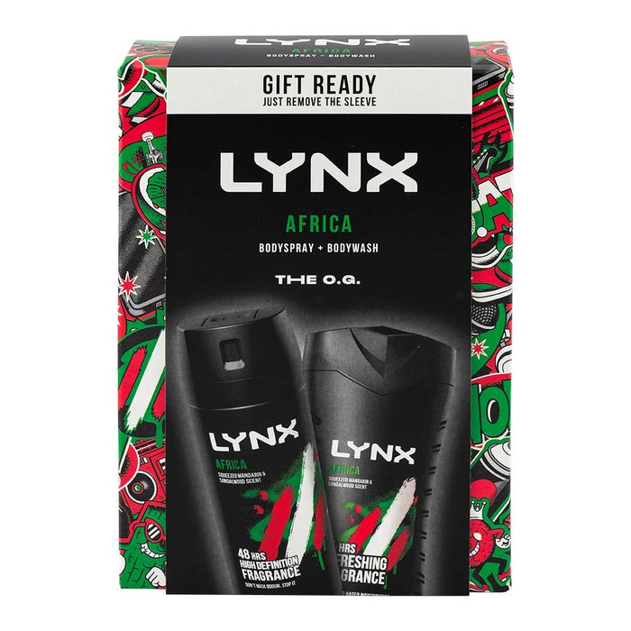 Lynx Africa Duo Gift Set | Poundstretcher 514785