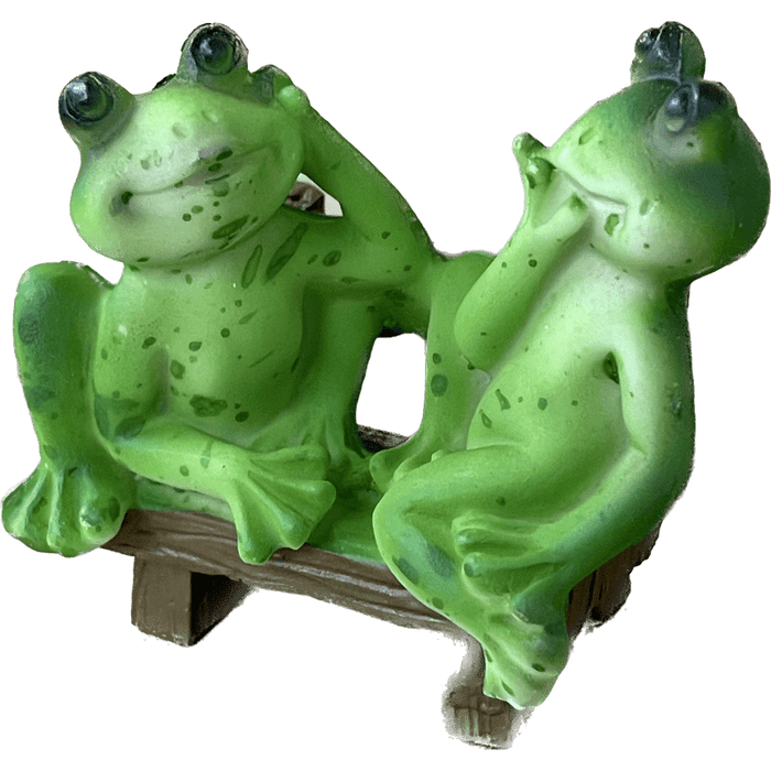 Miniature Garden Frog Decor