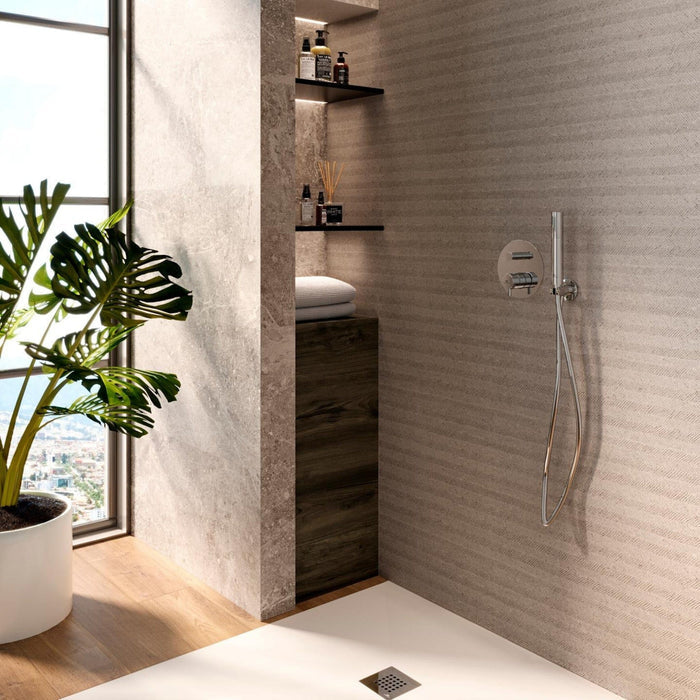 MINIMAL Hand Shower - Chrome Shower Parts Noken by Porcelanosa