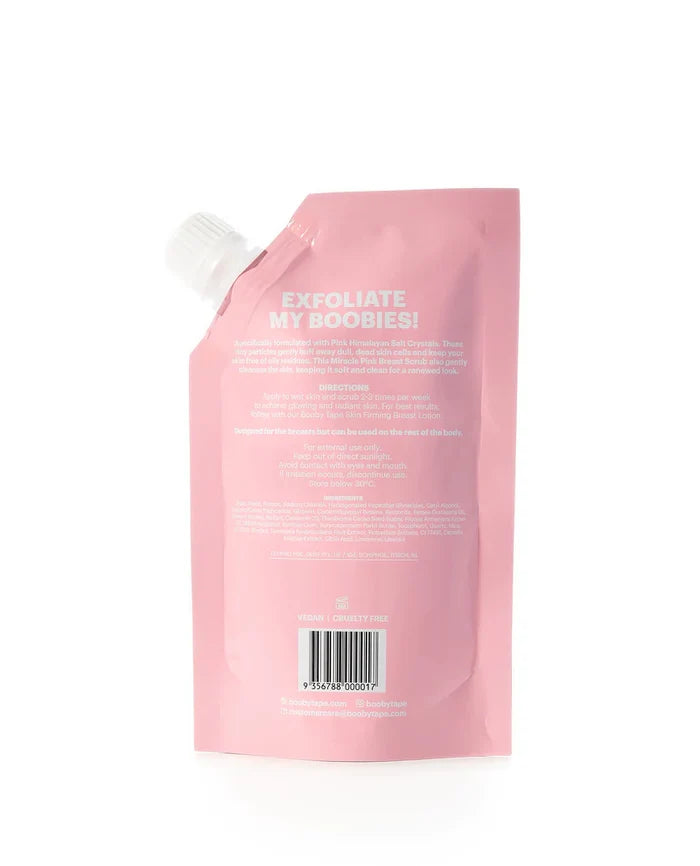 Miracle pink breast scrub