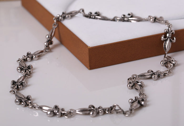 N2727 - American fashion exaggerated punk style retro Chain