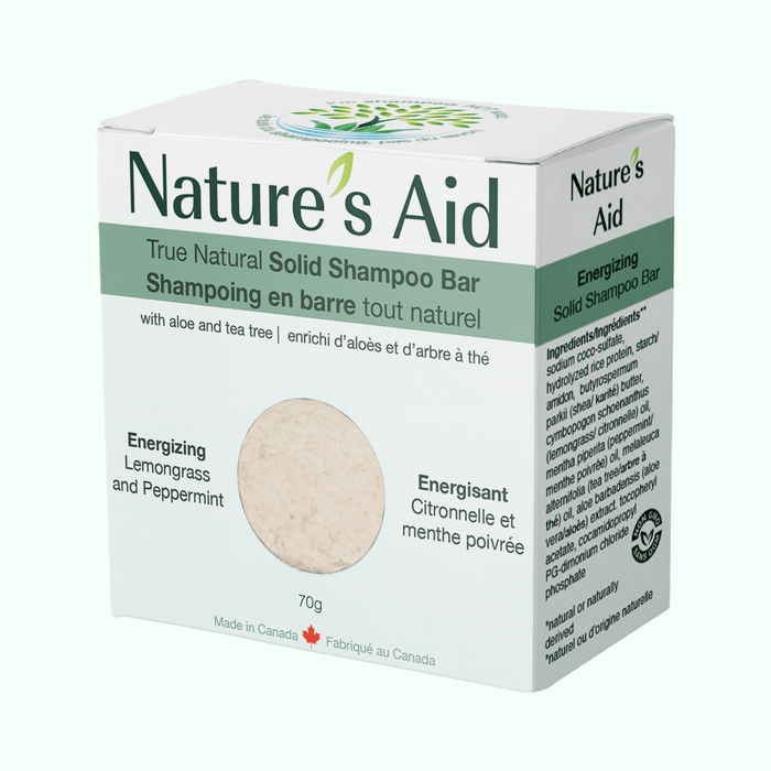 Nature's Aid Solid Shampoo Bar