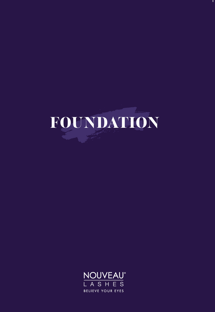 Nouveau Lashes Foundation Manual