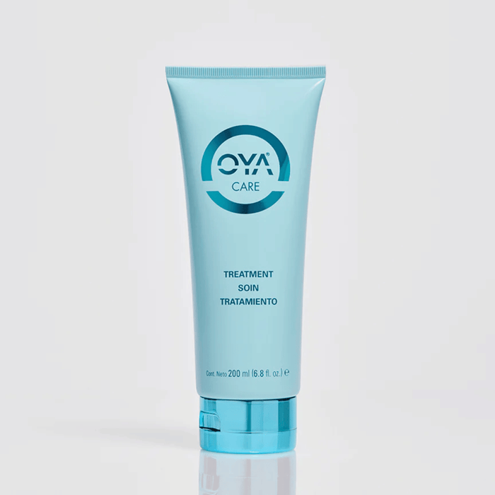 OYA Treatment | OYA in a sleek light blue tube with a matching cap, designed for skincare and body care to promote wellness and hydration.