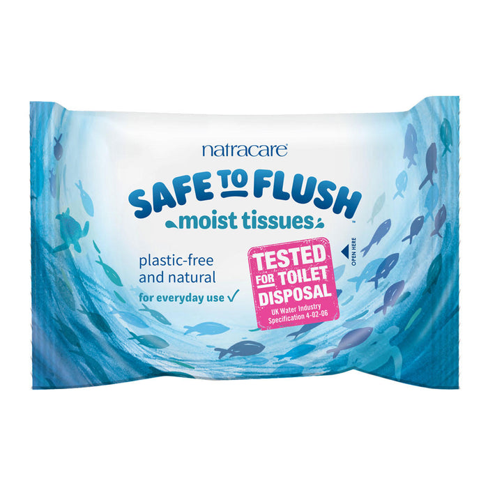 Natracare Safe to Flush Moist Tissues_1