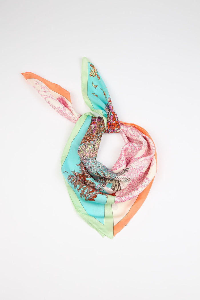 Silk Scarf Floral Dream Large