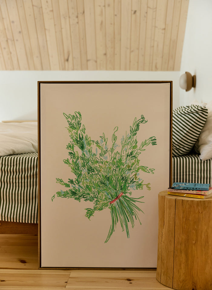 Sketched Herbs, Poster