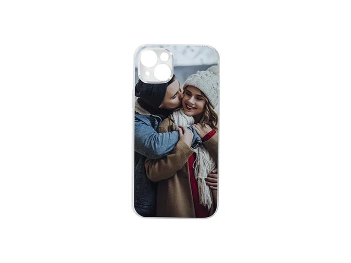 Sublimation Blanks iPhone 14 Plus Cover w/o insert (Plastic, Clear)