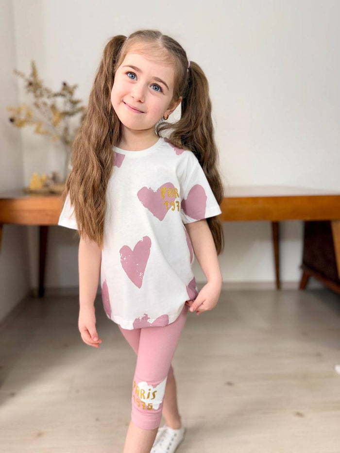 Summer Love Girls Casual Set
