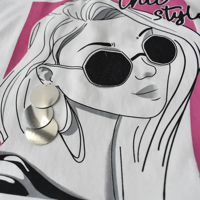 Sunglass Style Girls Casual Set