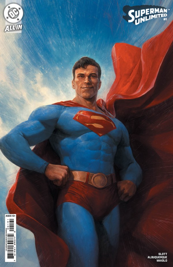 Superman Unlimited #1 Cover J 1:25 Dave Rapoza Variant