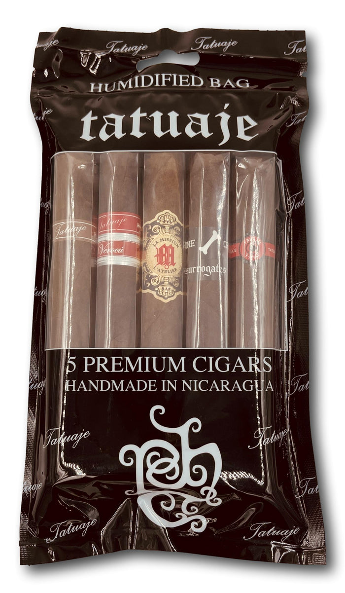 Tatuaje Humidified 5 Pack - Black
