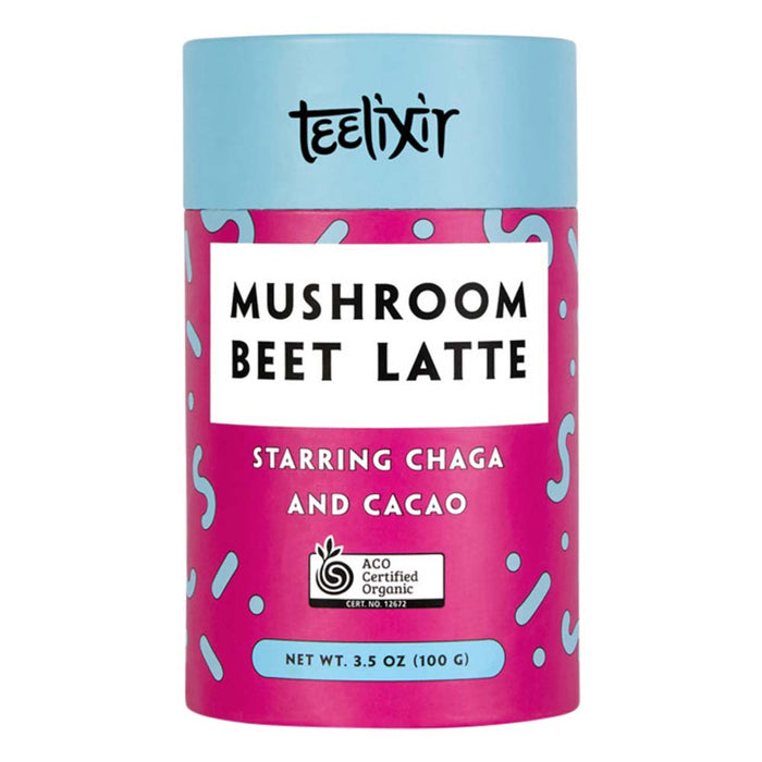 Teelixir Organic Mushroom Beetroot Latte - 100g - L'Organic