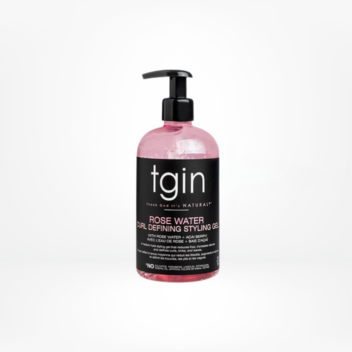 TGIN Rose Water Curl Defining Styling Gel