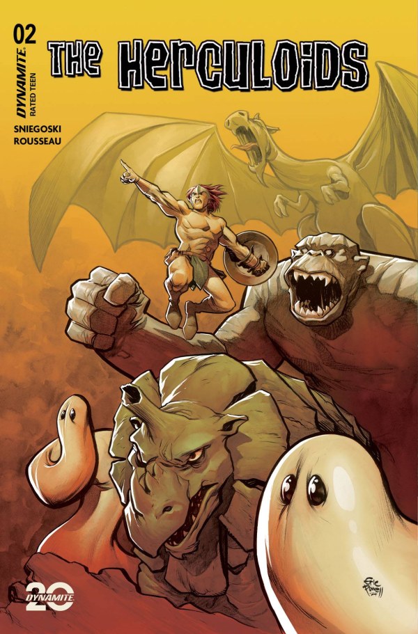 The Herculoids #2 Cover L 1:10 Eric Powell Foil Variant