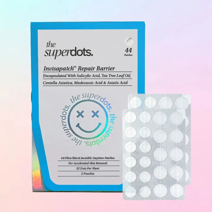 The Superdots Invisapatch Repair Barrier Hydrocolloid Spot Patch The Superdots