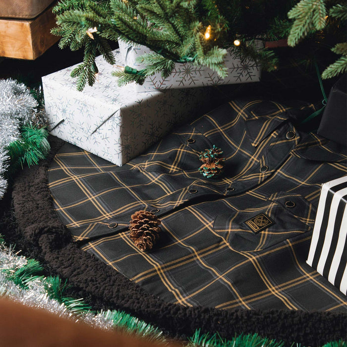The Tinsel Tree Skirt - Dixxon Flannel Co.
