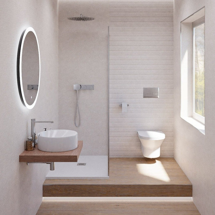 Tono Stainless Steel Double Flush Button Toilets & Bidets Noken by Porcelanosa
