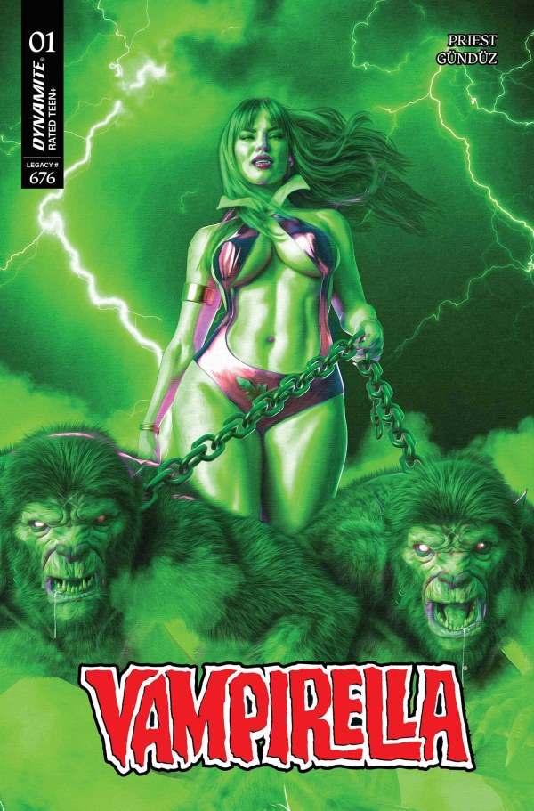 Vampirella #1 Cover ZI 1:25 Mark Spears Emerald Variant