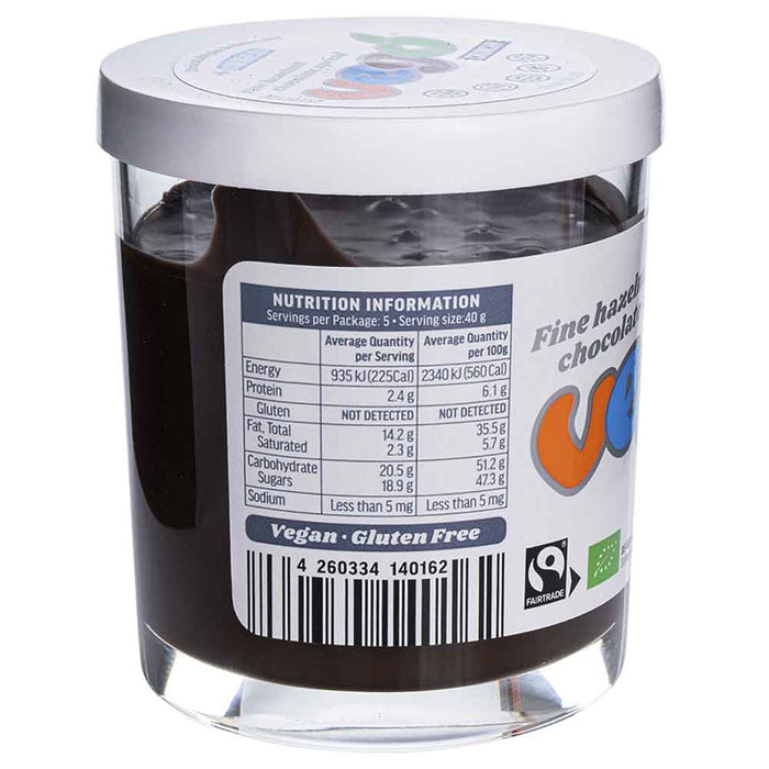 Vego Hazelnut Chocolate Spread Crunchy - 350g - L'Organic