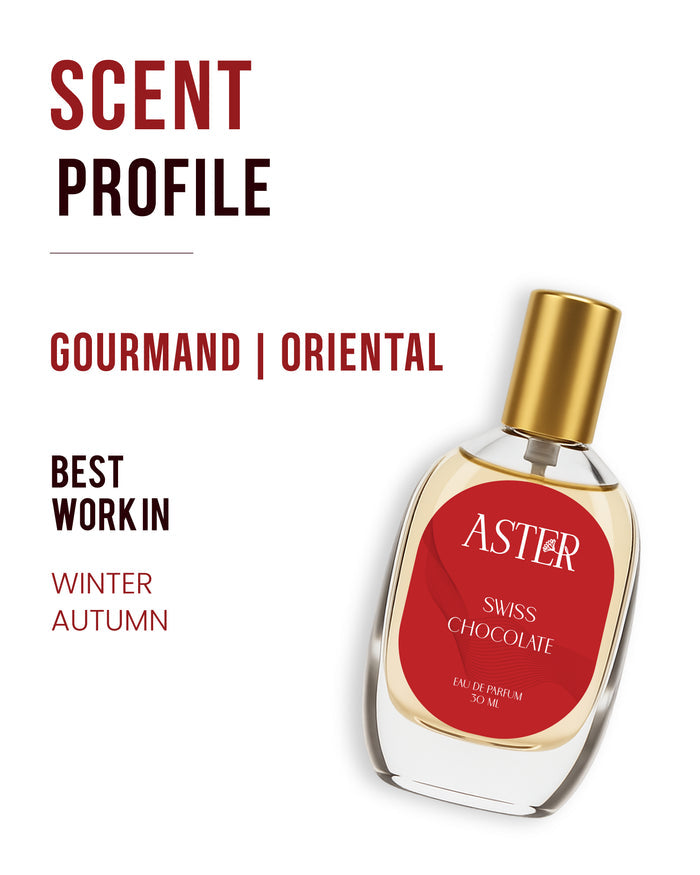 100% Organic Swiss Chocolate for Woman 30ml bottle