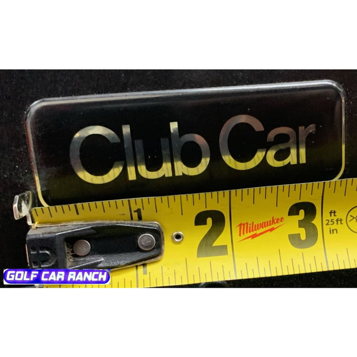 102278802 CLUB CAR DECALS - REAR SEAT KIT REPLACEMENT Vehicle Decals