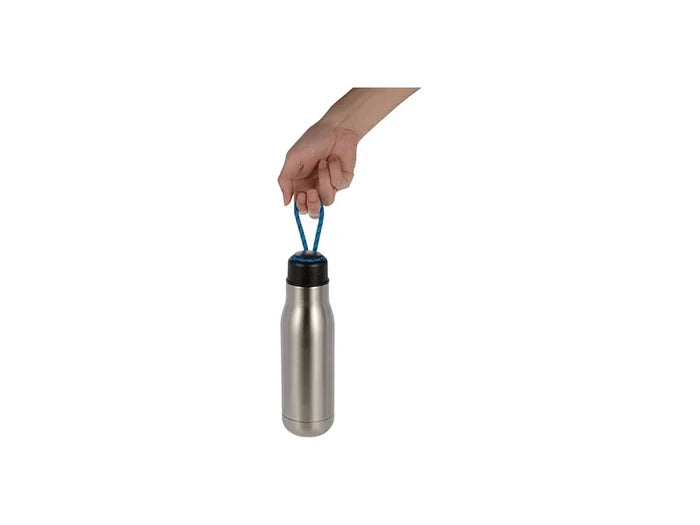 17oz/500ml Stainless Steel Bottle with Portable Lid(Silver)