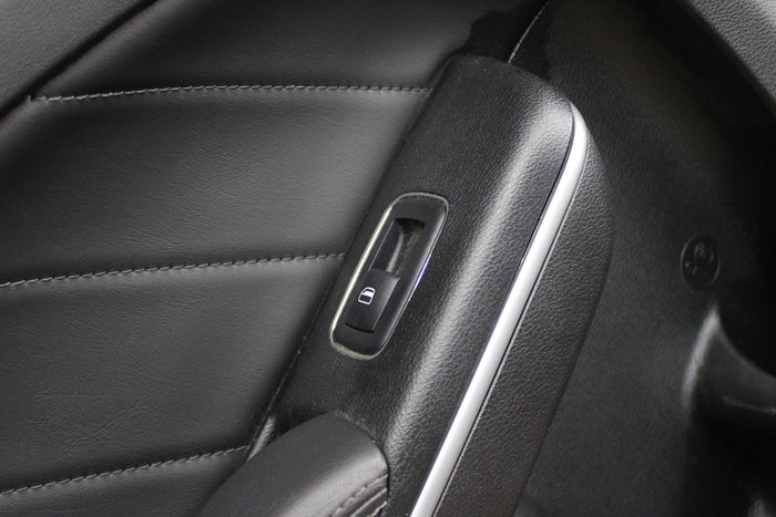 19-23 CHARGER REAR DRIVER LH SIDE DOOR TRIM PANEL BLACK OEM 6RA231X9AD
