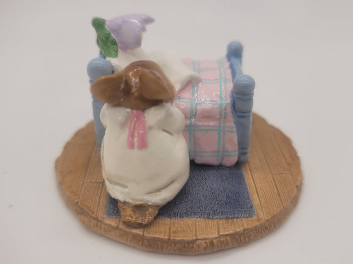 1991 Wee Forest Folk - Praying Bunny – by Annette Peterson