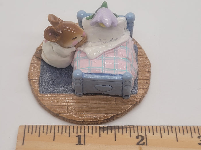 1991 Wee Forest Folk - Praying Bunny – by Annette Peterson