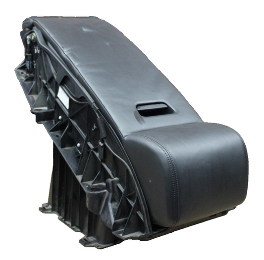 2002 Audi S4 Front Floor Center Console Armrest Assembly Black 4H0 885 075 C