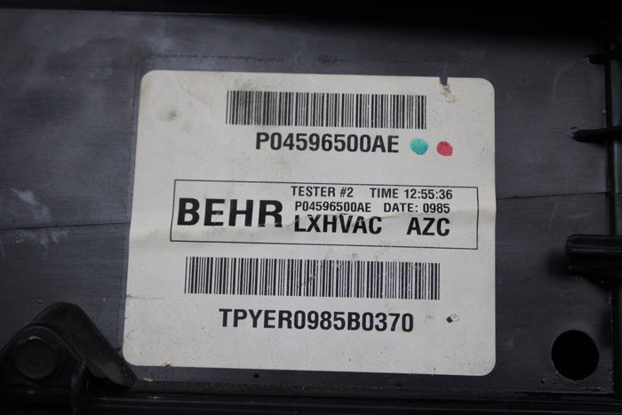 2006 CHRYSLER 300 SRT8 HVAC A/C HEATER BLOWER HOUSING BOX 04596500AE
