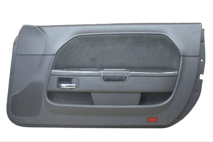 2008-2014 Dodge Challenger Front Passenger Right Side Interior Door Panel Black