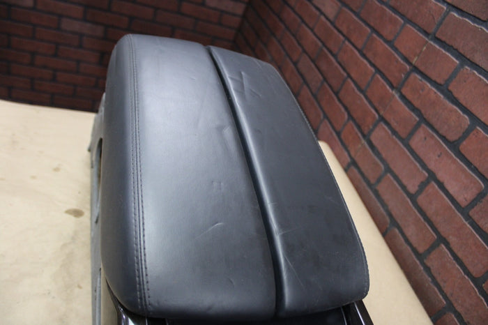 2011-2018 Audi A8 D4 Front Floor Center Console Armrest Storage Assembly Black