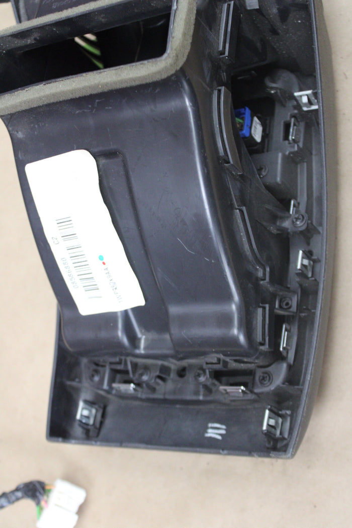 2012 JEEP GRAND CHEROKEE SRT OEM CENTER CONSOLE REAR PANEL COVER